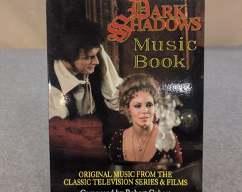 Dark Shadows Musikbuch Robert Cobert Fernsehserie Film Notenbuch 1996 First Prt