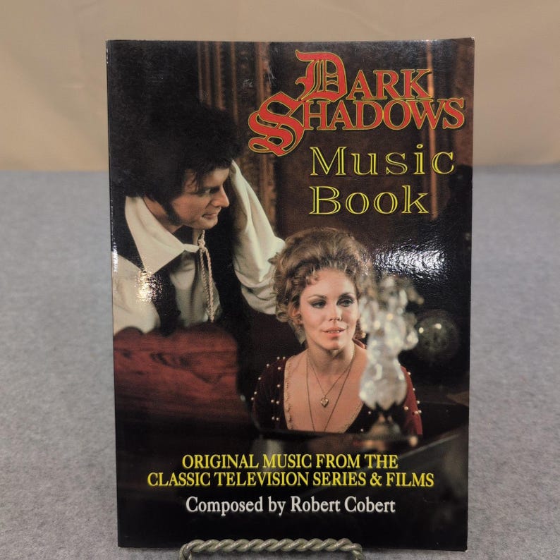 Dark Shadows Muziekboek Robert Cobert TV-serie Bladmuziek film 1996 Eerste prt afbeelding 1