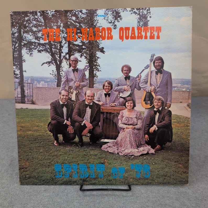 Hi Nabor Quartet Spirit of 76 Vinyl LP Prestige Records PP76-156 Southern Gospel image 1