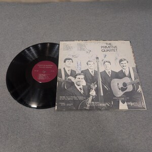 The Primitive Quartet Fallen Leaves Signed Vinyl LP Gospel Bluegrass Record VG- image 5