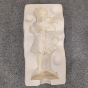 YOZIE HOBBYCAST NO 32 Mold Casting Girl with Butterfly Net and Bird image 1