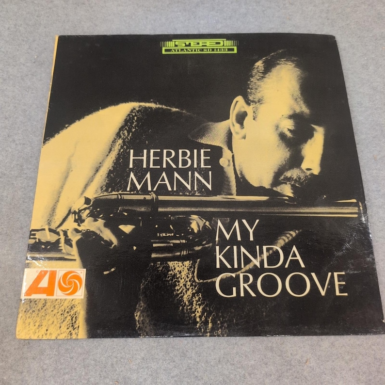 Herbie Mann My Kinda Groove Vinyl LP Atlantic SD 1433 Stereo Jazz Record image 1