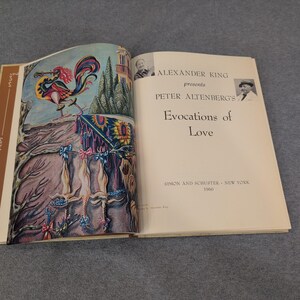 Alexander King Peter Altenberg Evocations of Love 1960 First Printing Slipcase image 4