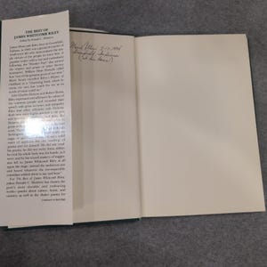 The Best of James Whitcomb Riley Ed., by Donald C Manlove Hardcover w Postcards+ image 4