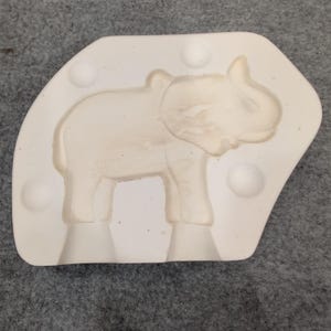 Elefant Keramik Mould Seife Kerzenherstellung Bastelbedarf BAMA 146 Bild 1