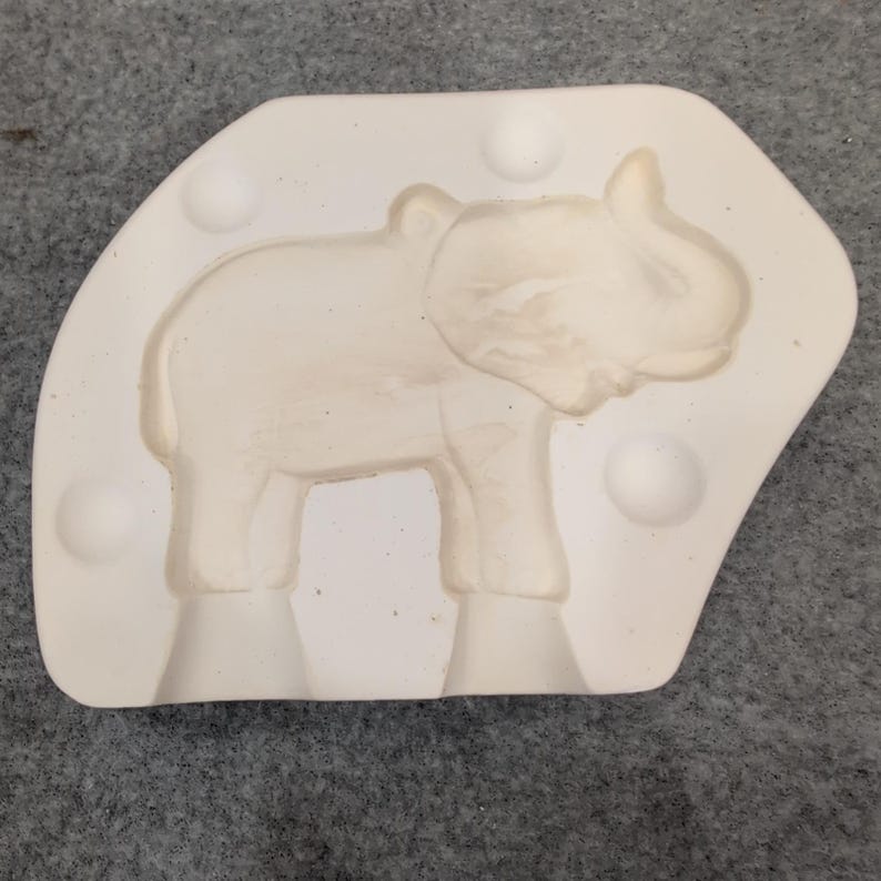 Elefant Keramik Mould Seife Kerzenherstellung Bastelbedarf BAMA 146 Bild 1