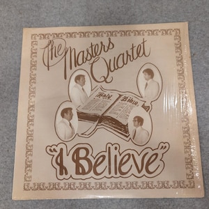 The Masters Quartet I Believe Vinyl LP Echo Sound RM 7701 Southern Gospel Record zdjęcie 1