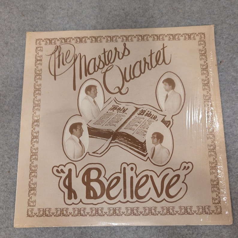 The Masters Quartet I Believe Vinyl LP Echo Sound RM 7701 Southern Gospel Record zdjęcie 1