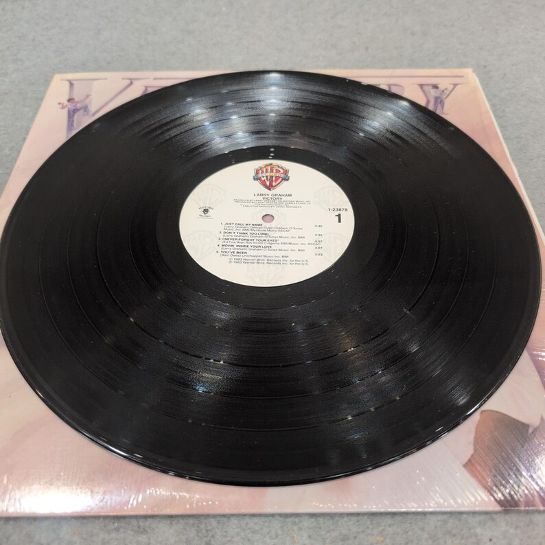 Larry Graham Victory Vinyl LP 1983 Warner Bros Cords 1-23878 Funk Soul Album Bild 3