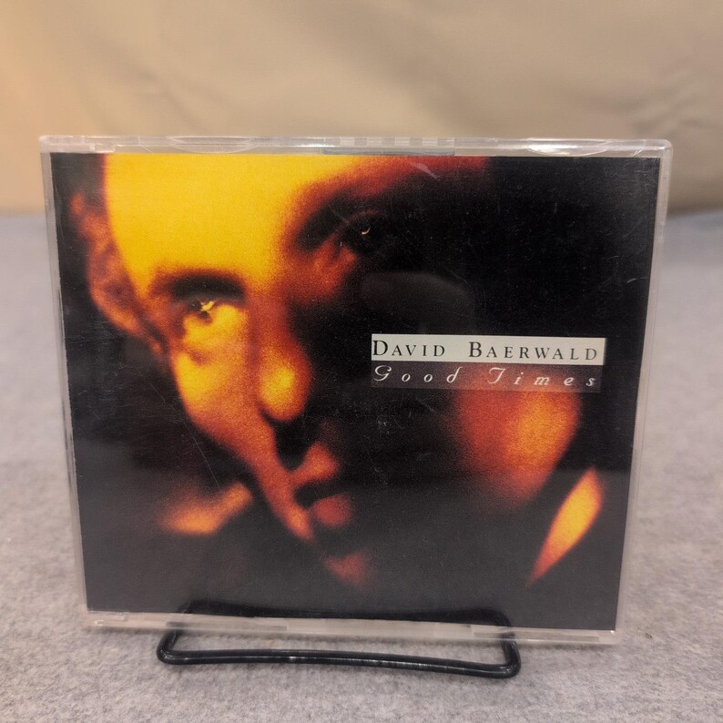 David Baerwald Good Times Promotional CD Single 1990 A&M Records 75021 8086 2 image 1