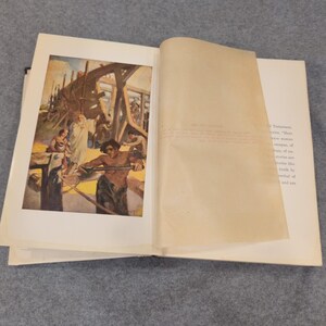 The Bible Story Tales of Old Judea Hall Wood Vintage Hardcover Illustrated Book image 4