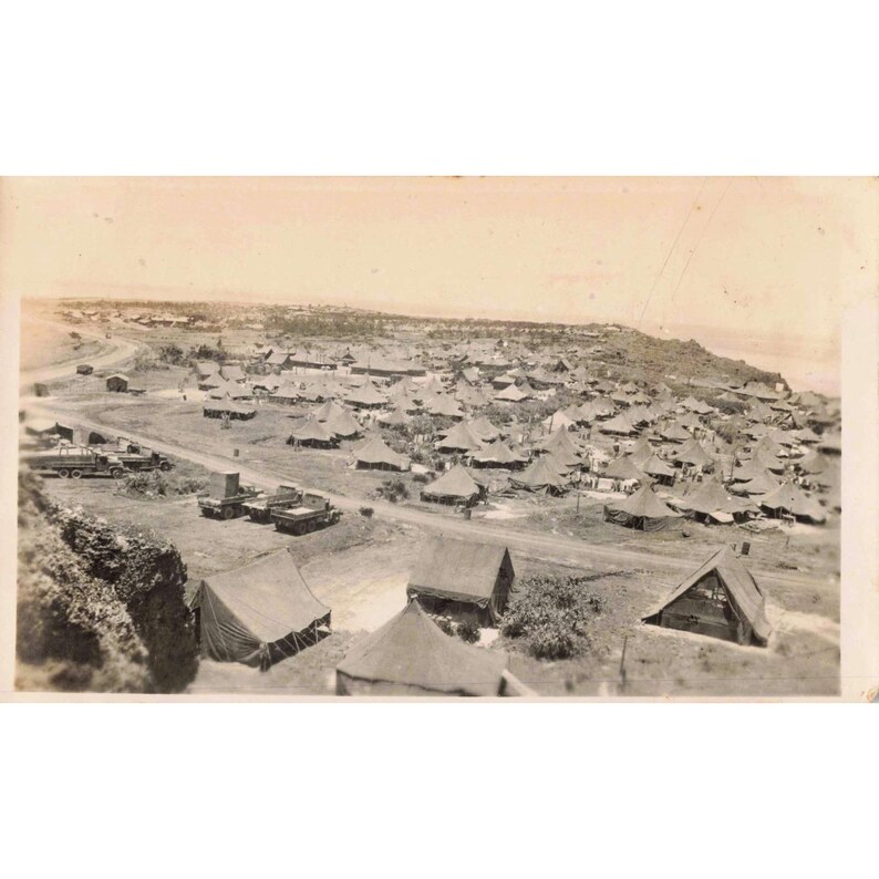 78th Construction Battalion Hdqtrs, Manus Naval Base 5 Vtg Photos Admiralty Is. image 10