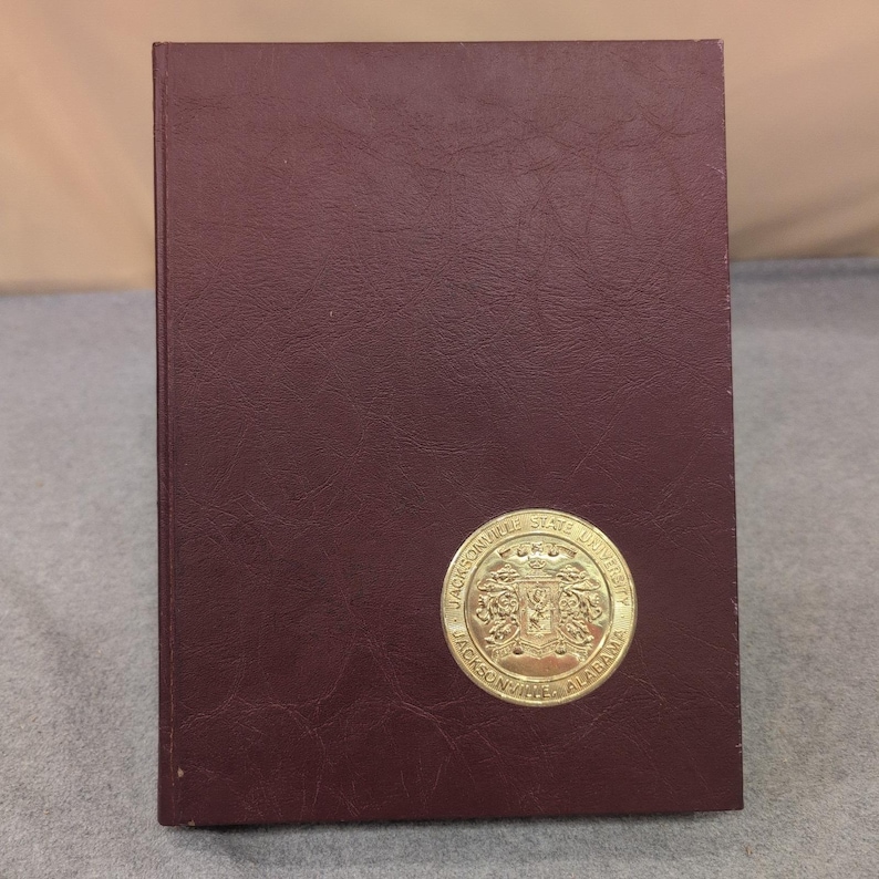 1974 Mimosa Vol 29 Jacksonville State University Yearbook JSU Alabama Vintage afbeelding 1