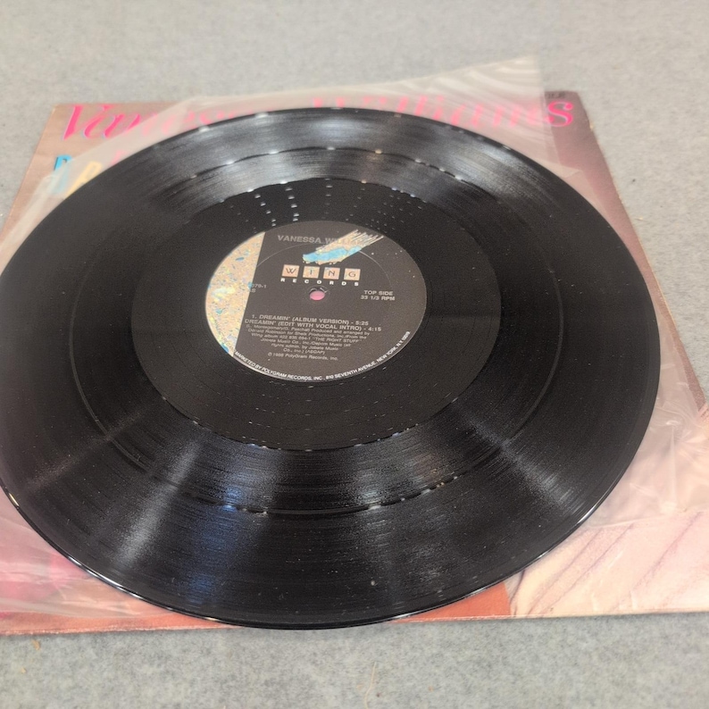 Vanessa Williams Dreamin 12 Single Vinyl 1988 Wing Padon Promo 422-871079-1 Bild 4