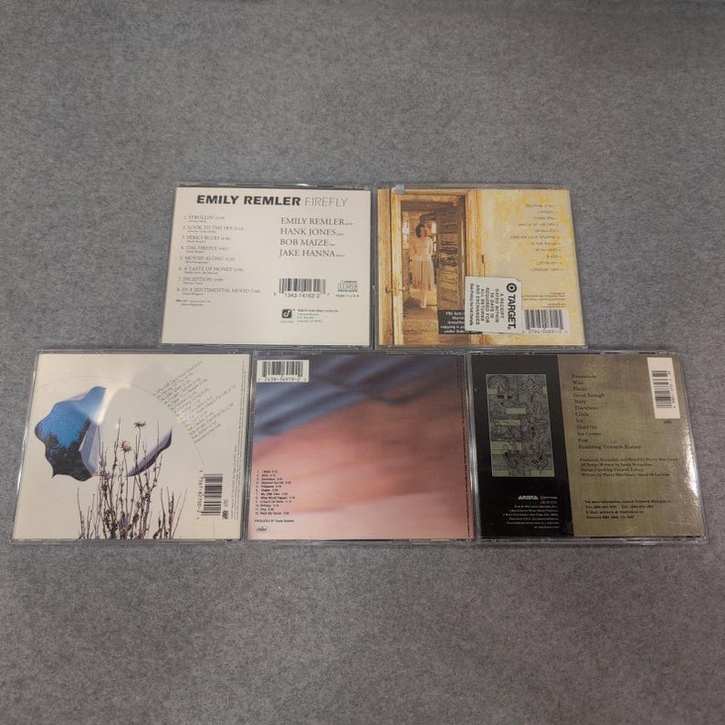 Female Singer Songwriter 5 CD Lot Emily Remler Jewel Sarah McLachlan Anna Nalick image 2