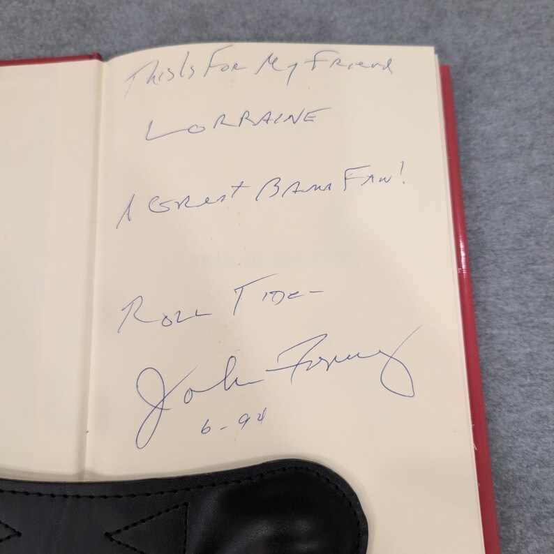 Talk of the Tide An Oral History of Alabama Football Since 1920 Signed Book image 3