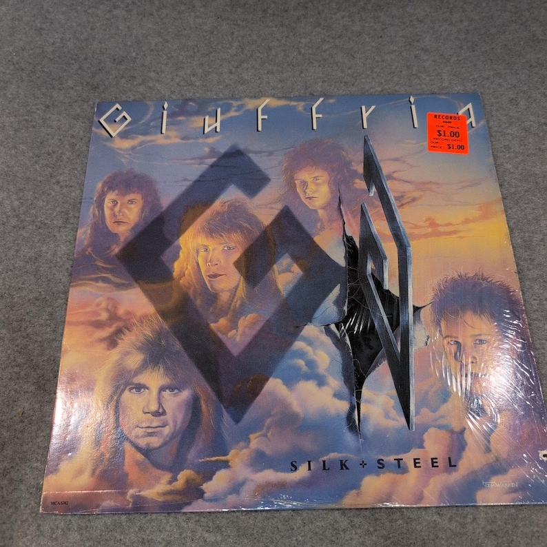 Giuffria Silk and Steel Vinilo LP 1986 MCA Records MCA-5742 Hard Rock Melódico imagen 1