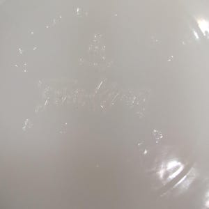 Fire-King Milk Glass Harvest Grape Hexagonal Planter White VTG Anchor Hocking image 8