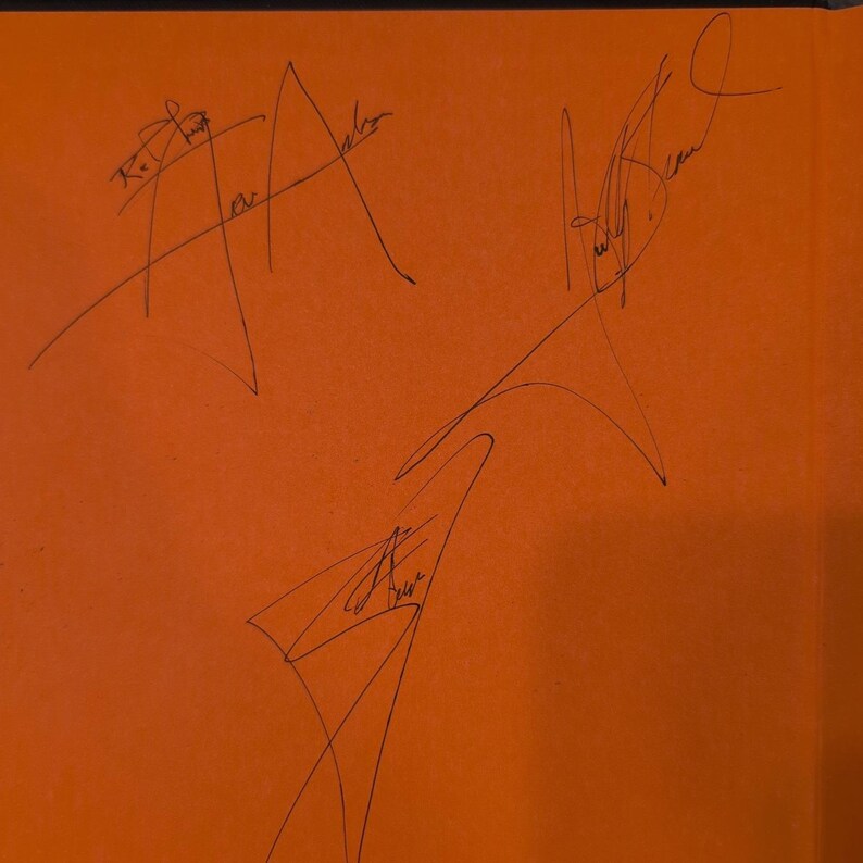 Wrestling Madness Matt Hunter Book 8 Signatures Autographed Sting Dustin Rhodes image 3