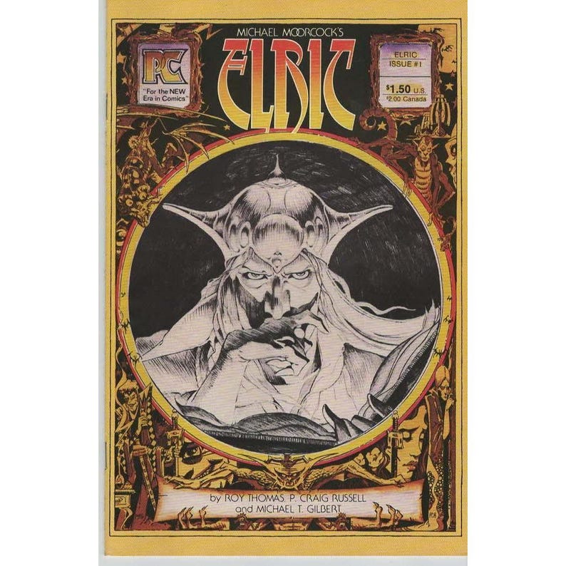 Michael Moorcock's Elric Comic Book Issue #1 Roy Thomas P. Craig Russell image 1