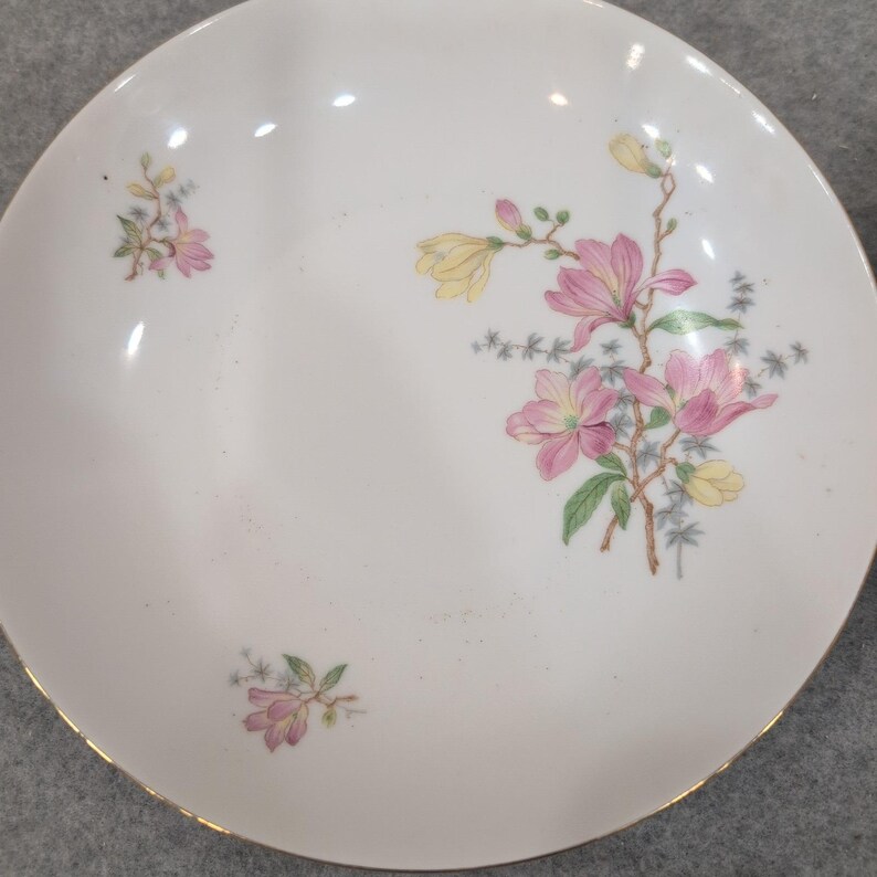 Eschenbach Bavaria Baronet China Floral Plates and Bowls Set of 4 P1 192 image 2
