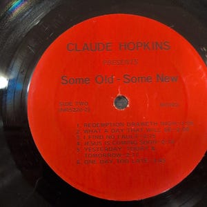 Claude Hopkins Some Old Some New Gospel Vinyl LP NR5220 Mono Record image 4