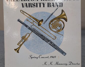 Talladega High School Varsity Band Spring Concert 1969 Vinyl LP Prestige Records