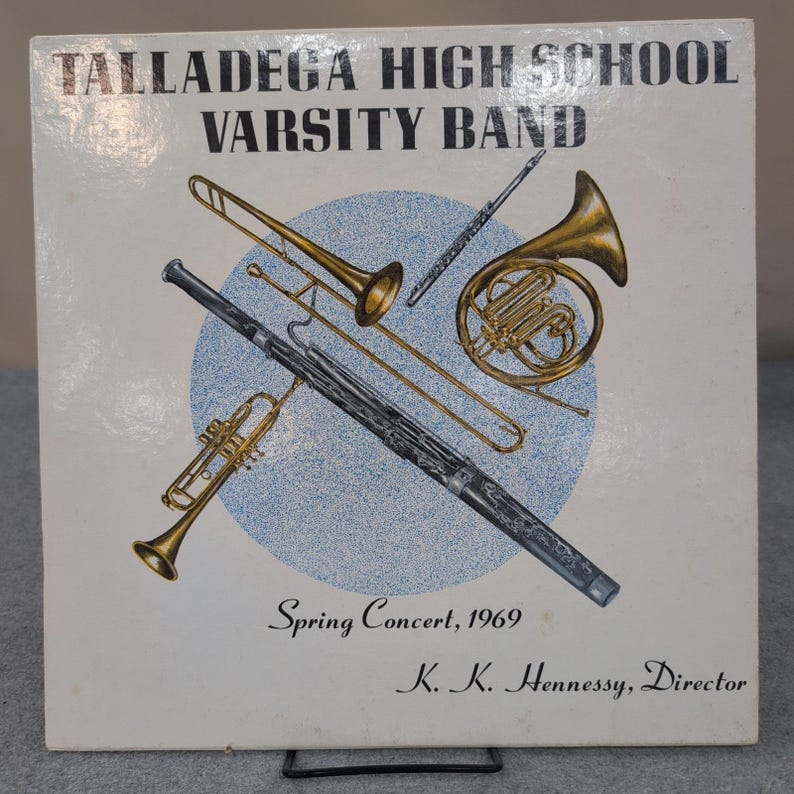 Talladega High School Varsity Band Spring Concert 1969 Vinyl LP Prestige Records image 1