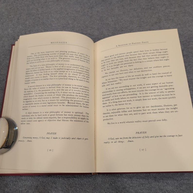 Messages A Selection of Pastoral Essays Guy McGowan Academy Books 1978 Hardcover image 6