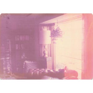 Lote de 8 fotos de interiores de casas vintage de los años 70, decoración asiática, USAF, 3.5x5 imagen 1