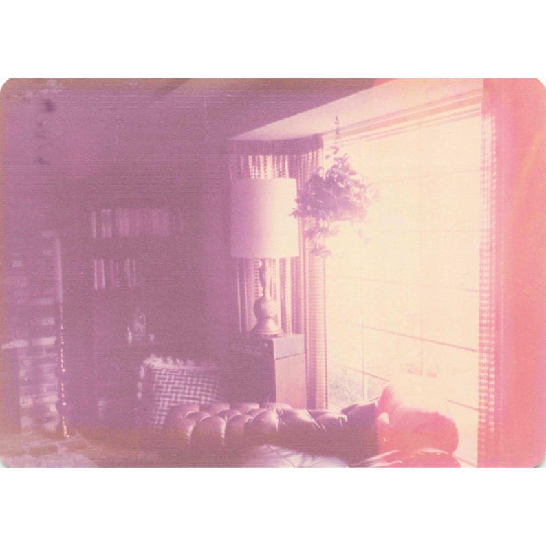 Lote de 8 fotos de interiores de casas vintage de los años 70, decoración asiática, USAF, 3.5x5 imagen 1