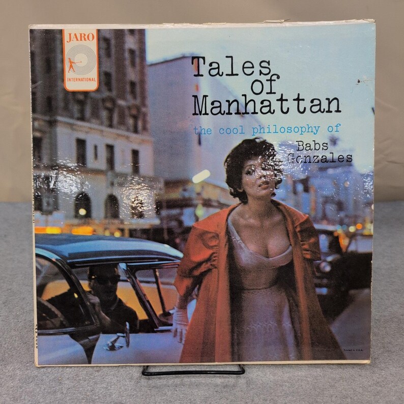 Babs Gonzales Tales of Manhattan Vinyl LP Jaro International JAM-5000 1959 Jazz image 1