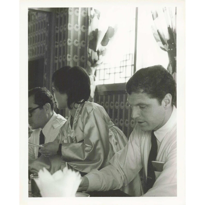 3 Vintage 1970s Korea US Military Cultural Reception Banquet Candid Photos image 1