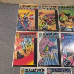 Hamster Vice Comic Lot 1-7, 9 Blackthorne Publishing Dwayne Ferguson Copper Age image 2