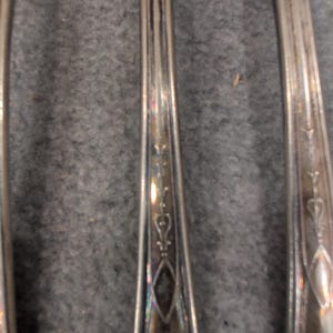 Lafayette Silver Plate 15pc Flatware Set Art Deco Forks Spoons Vintage Cutlery image 5