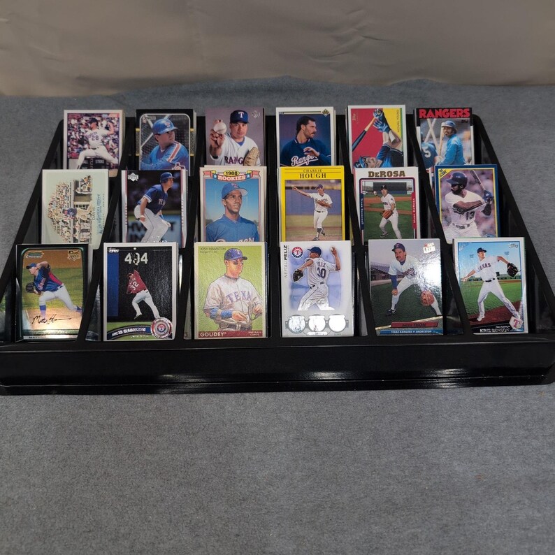 300 Texas Rangers Baseball Cards Lot Topps Upper Deck Donruss Bowman Score MLB image 1