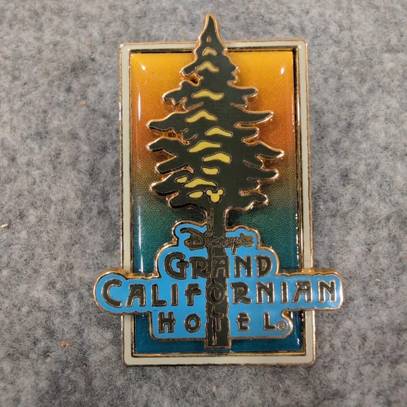 Disney Grand Californian Hotel Pin 2004 Officiell Pin Trading Disneyland Resort bild 1
