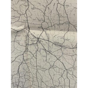 1981 Henry County Alabama General Landstraße Vintage Map Topographic Road 19 "x 18" Bild 4