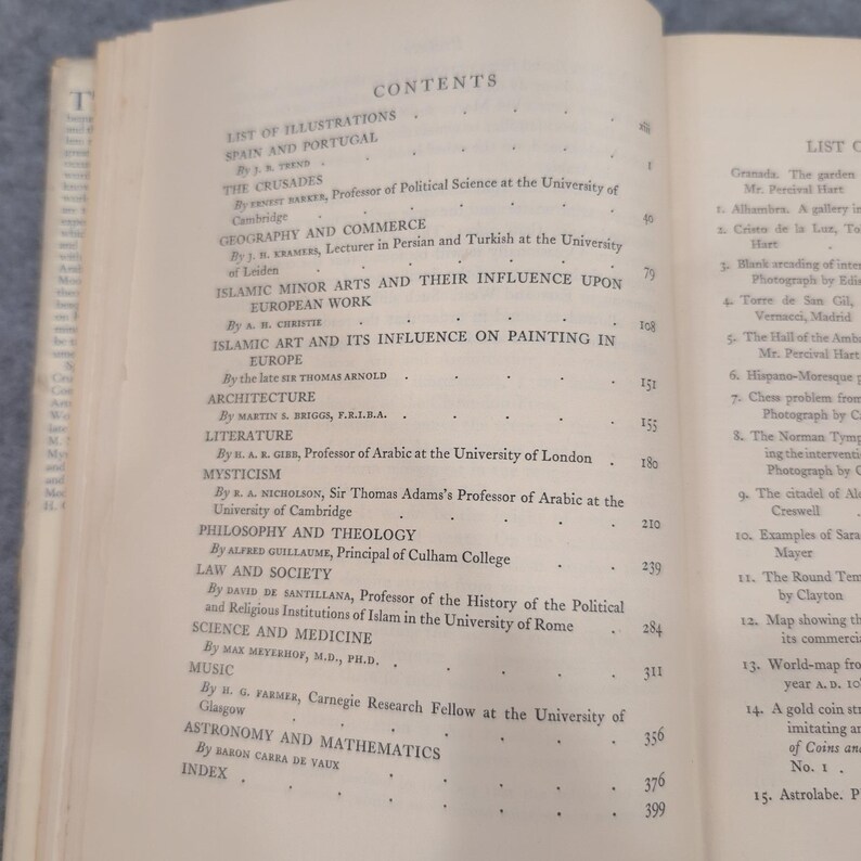 The Legacy of Islam Edited by Sir Thomas Arnold and Alfred Guillaume HC 1931 image 7