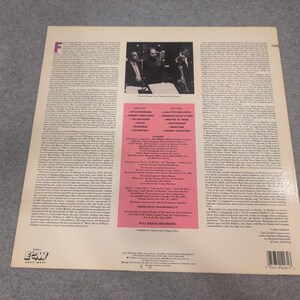 American Jazz Orchestra John Lewis Ellington Masterpieces Vinyl LP 1989 91423-1 image 2