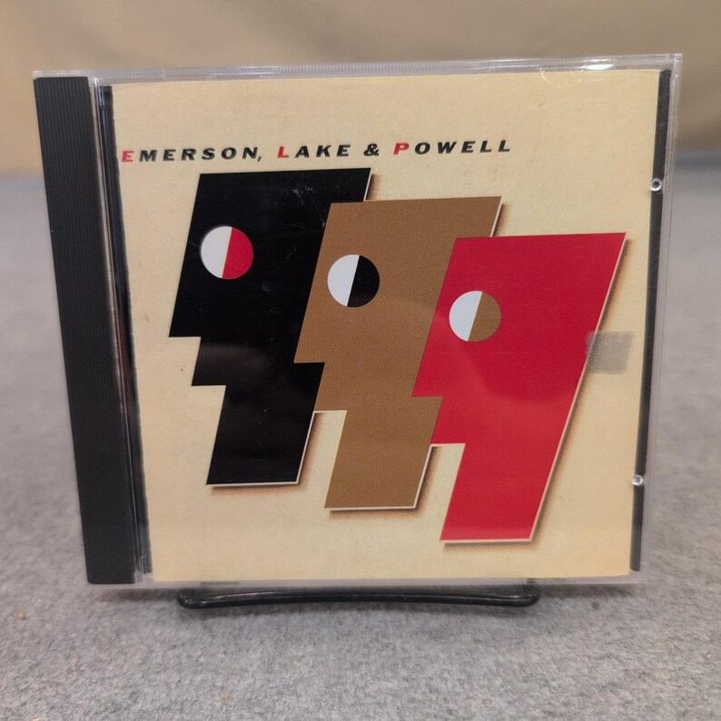 Emerson Lake & Powell Self-Titled CD 1986 Polydor 829 297-2 Progressive Rock image 1