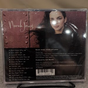 Norah Jones Come Away With Me CD Blue Note Grammy Winner Jazz Pop 2002 NEW image 2