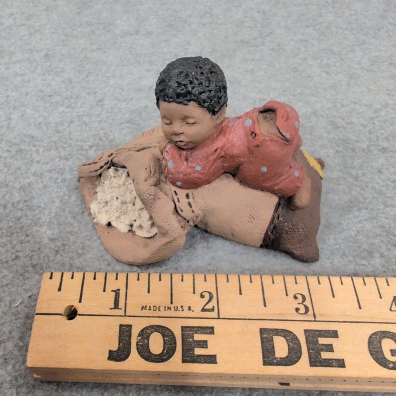 All God's Children Martha Holcombe Bone Figurine 1510 Edition 74 Vintage 1988 image 2