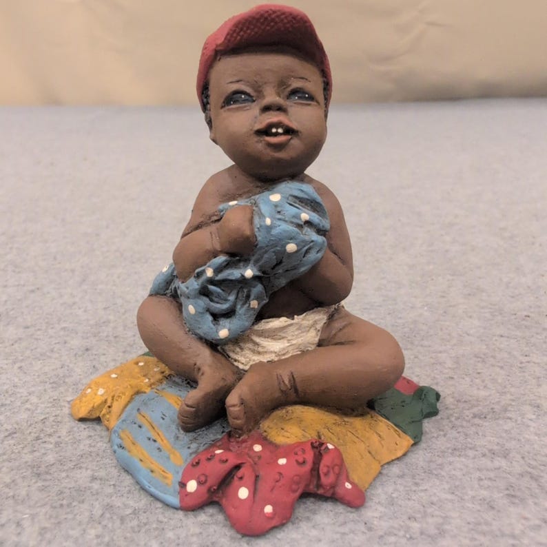All God's Children Peanut Figurine Martha Holcombe Miss Martha Originals #77 image 1