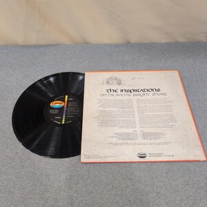 The Inspirations Heaven's Bright Shore Vinyl LP Canaan CAS-9806 Gospel image 2