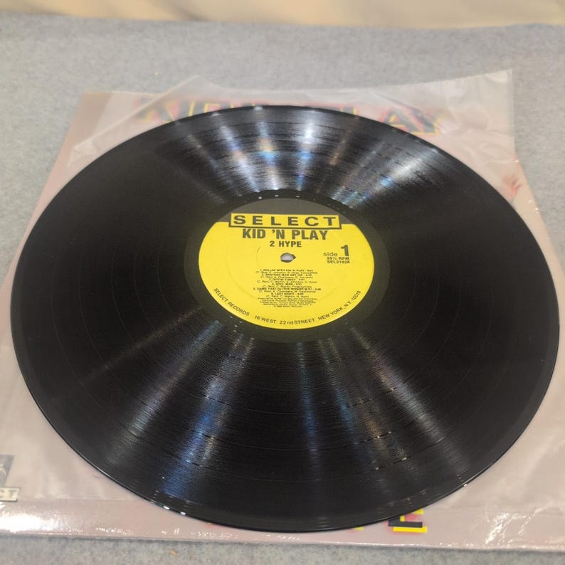 Kid 'N Play 2 Hype Vinyl LP 1988 Select Records SEL 21628 Hip Hop Album image 3