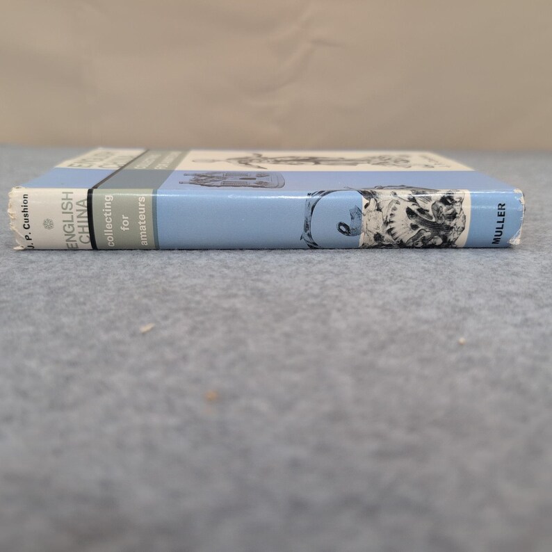 J P Cushion English China Collecting for Amateurs Book 1971 Signed by Author image 2