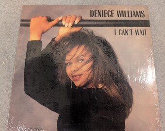 Deniece Williams I Can't Wait 12" Vinyl Single 1988 Columbia 44 07889 R&B Soul