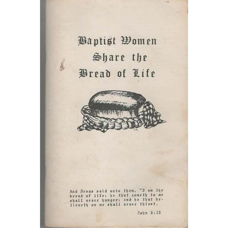 Le donne battiste condividono il libro di cucina del Pane della Vita Hilldale Baptist Church Bham, AL immagine 1