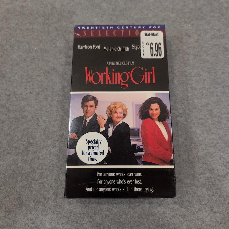 Working Girl VHS 1988 Harrison Ford Melanie Griffith Factory Sealed New image 1